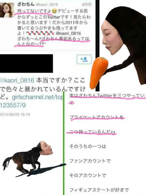 ざわちん、浜崎あゆみCDジャケットを完コピ