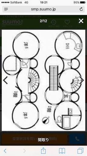面白い間取り図