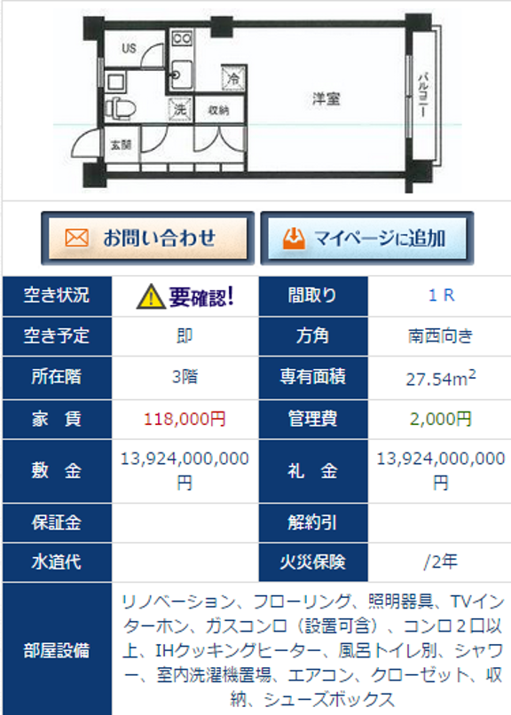面白い間取り図