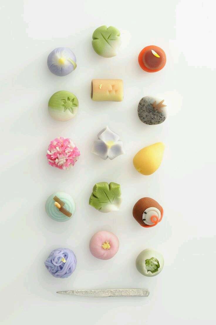 可愛い、綺麗なお菓子の画像