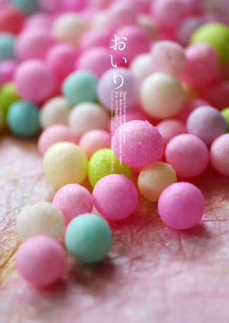 可愛い、綺麗なお菓子の画像
