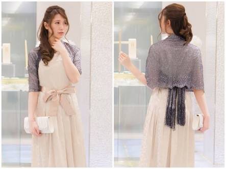 結婚式での羽織りもの