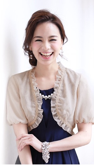 結婚式での羽織りもの