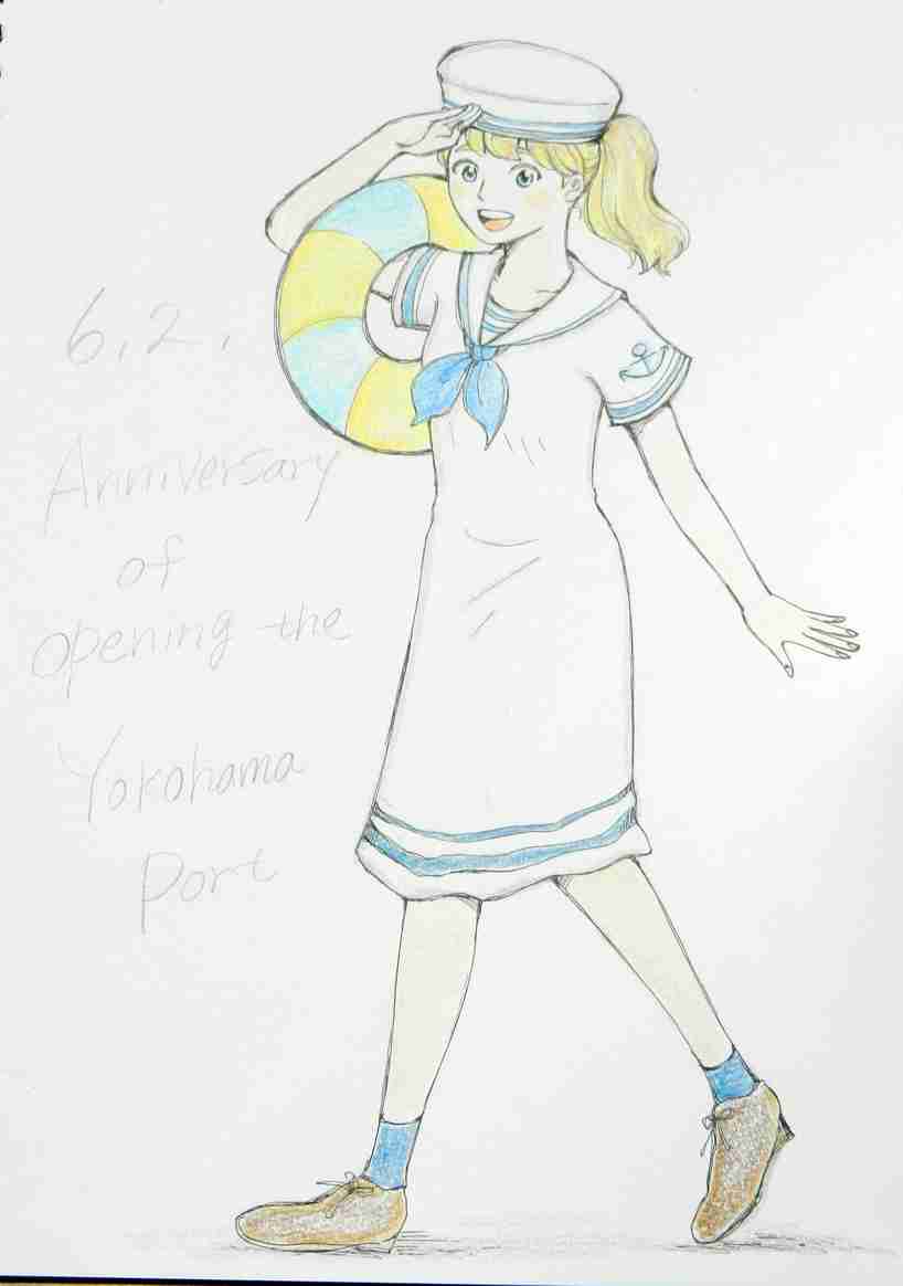 女の子の絵を描くトピ2☆