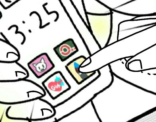 女の子の絵を描くトピ2☆