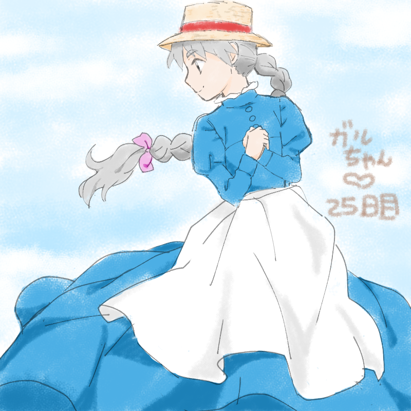 女の子の絵を描くトピ2☆