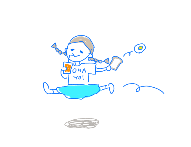 女の子の絵を描くトピ2☆