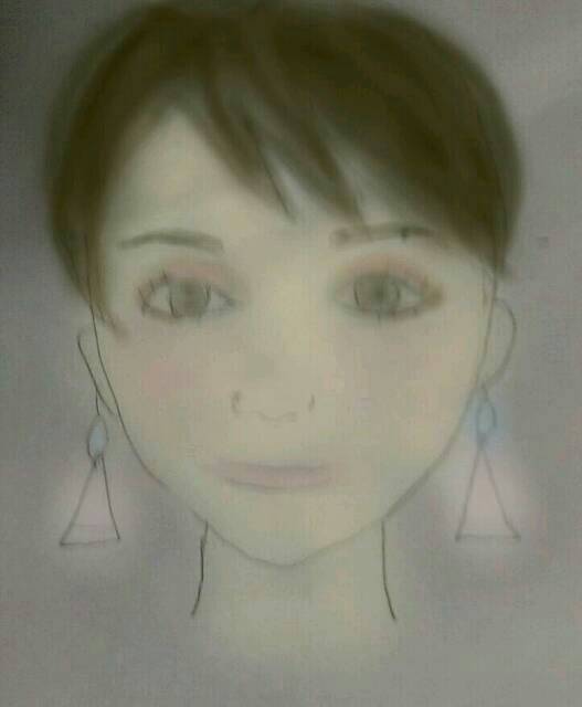 女の子の絵を描くトピ2☆