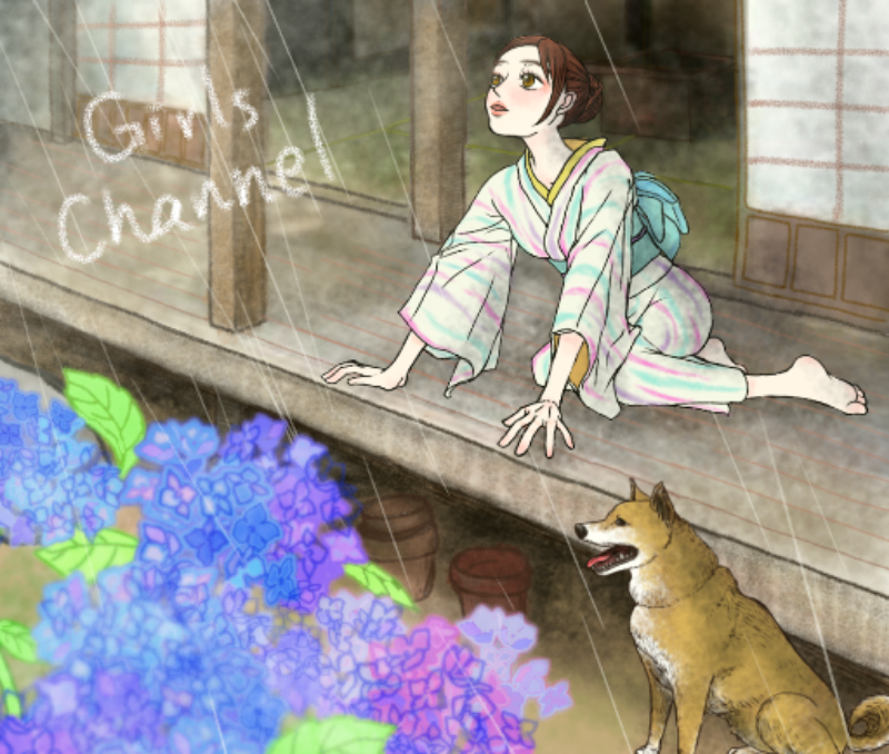 女の子の絵を描くトピ2☆