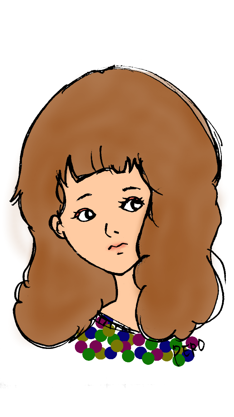 女の子の絵を描くトピ2☆