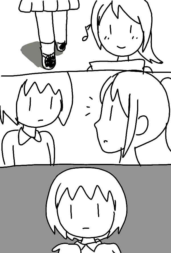 女の子の絵を描くトピ2☆