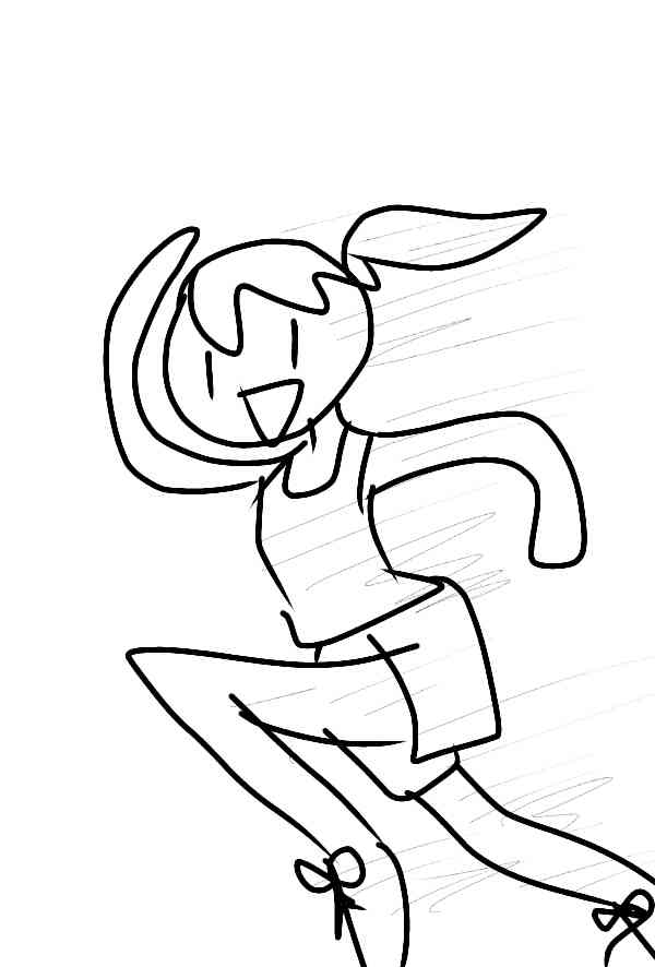 女の子の絵を描くトピ2☆