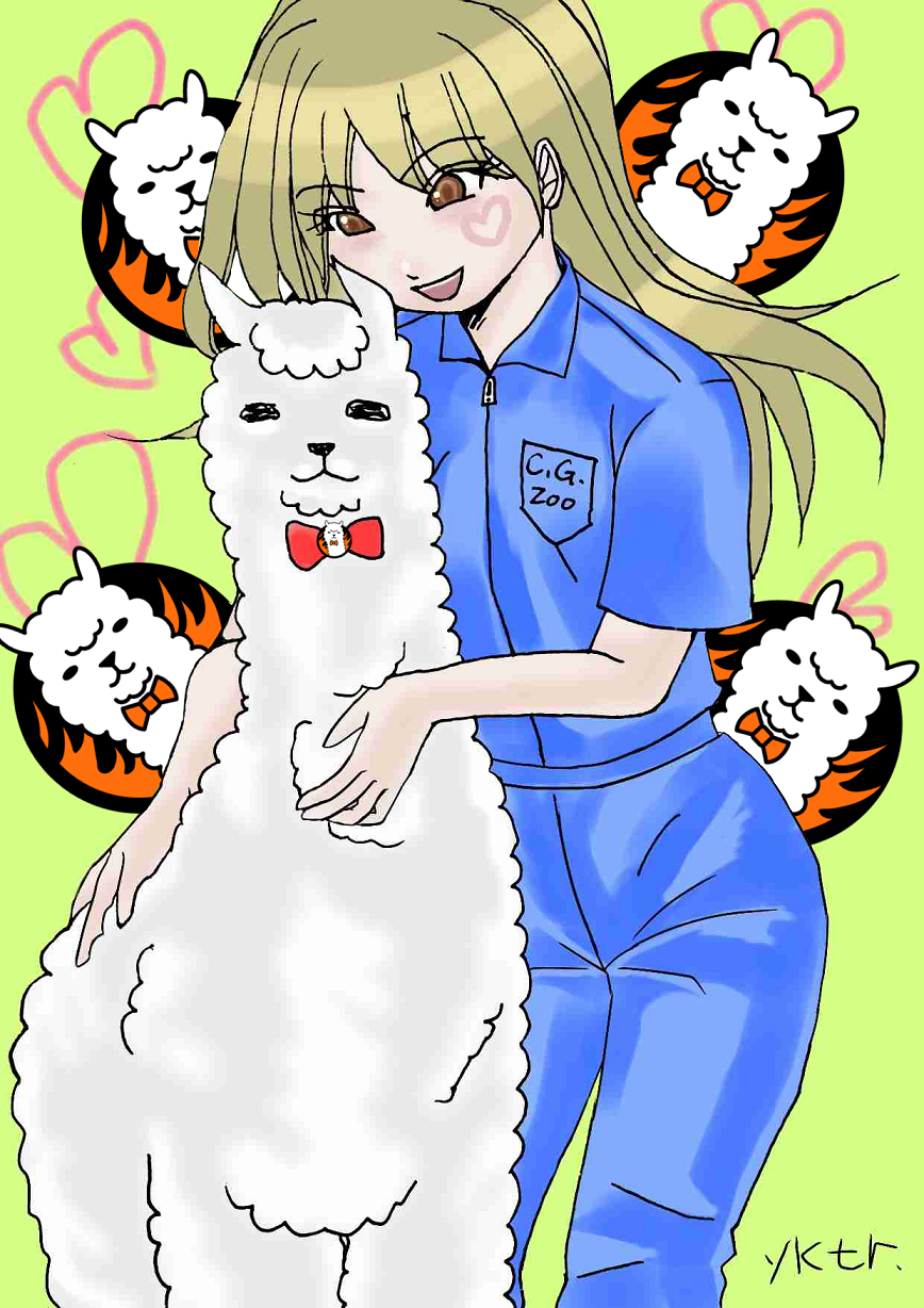 女の子の絵を描くトピ2☆