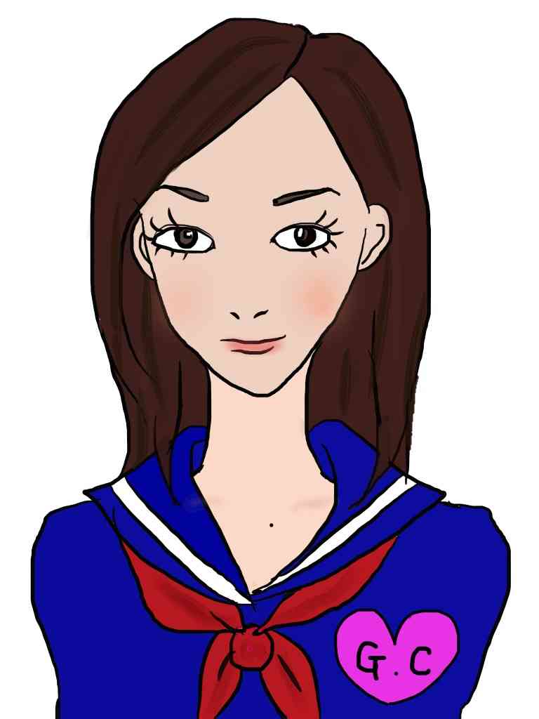 女の子の絵を描くトピ2☆