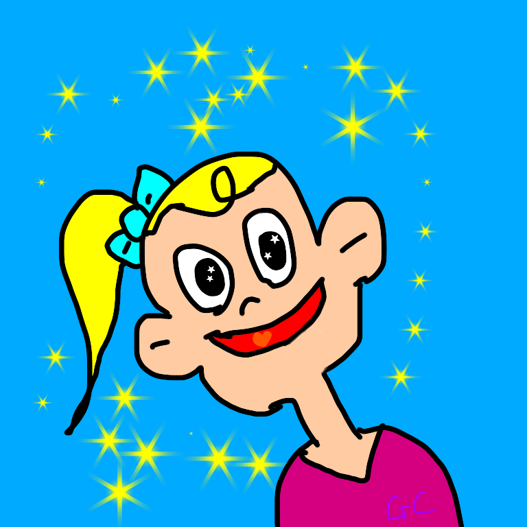 女の子の絵を描くトピ2☆