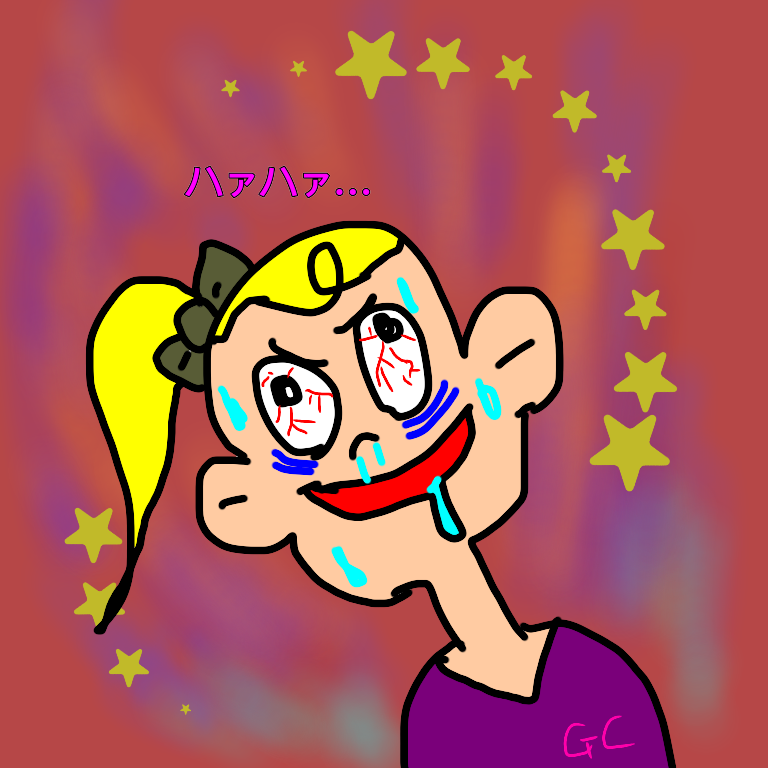 女の子の絵を描くトピ2☆