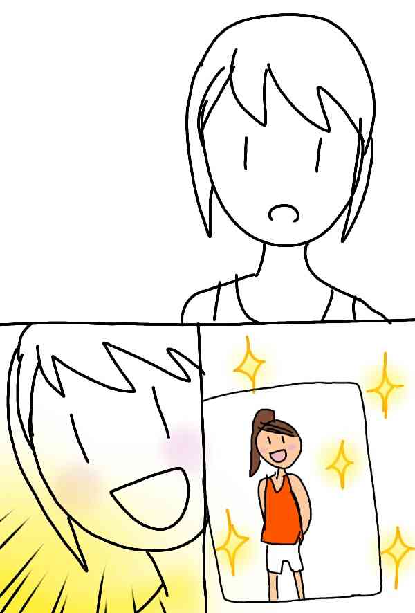 女の子の絵を描くトピ2☆