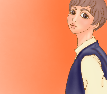 女の子の絵を描くトピ2☆