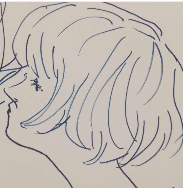 女の子の絵を描くトピ2☆