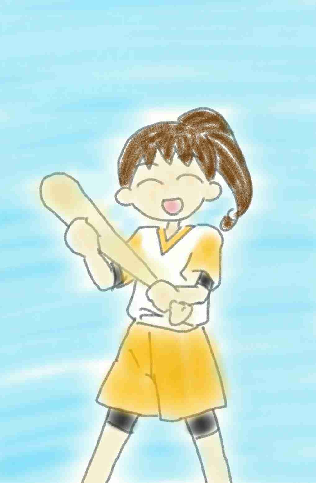 女の子の絵を描くトピ2☆