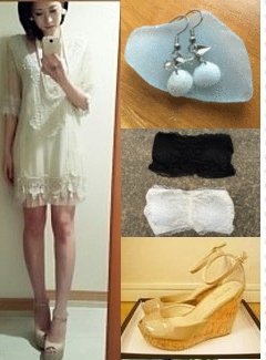 ワンピース姿の芸能人の画像を貼るトピ