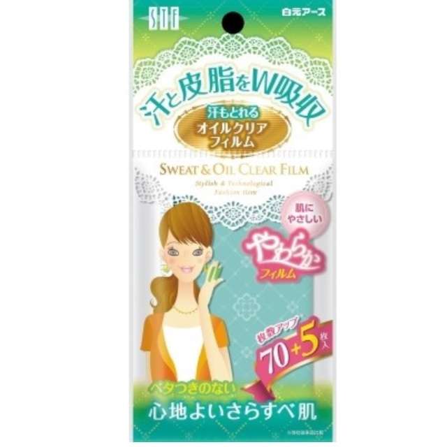 顔汗対策！