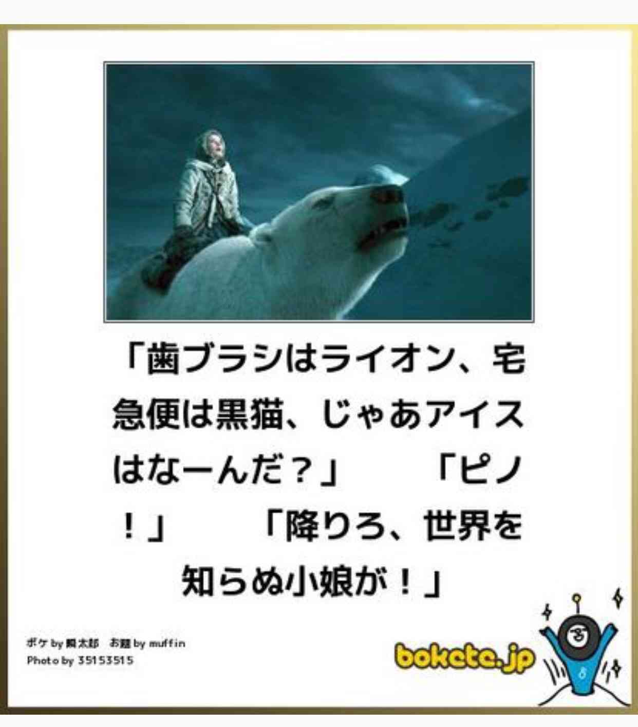 動物のボケて貼って下さい