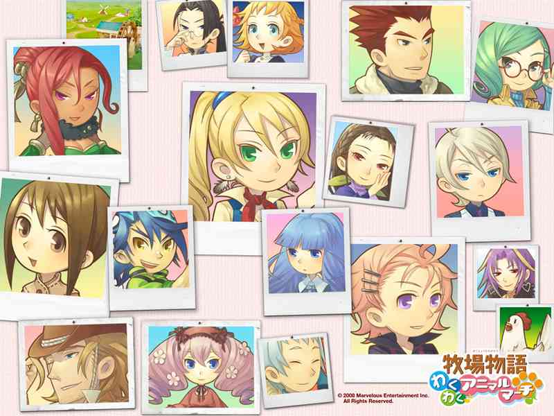 ゲーム「牧場物語」好きな人♪