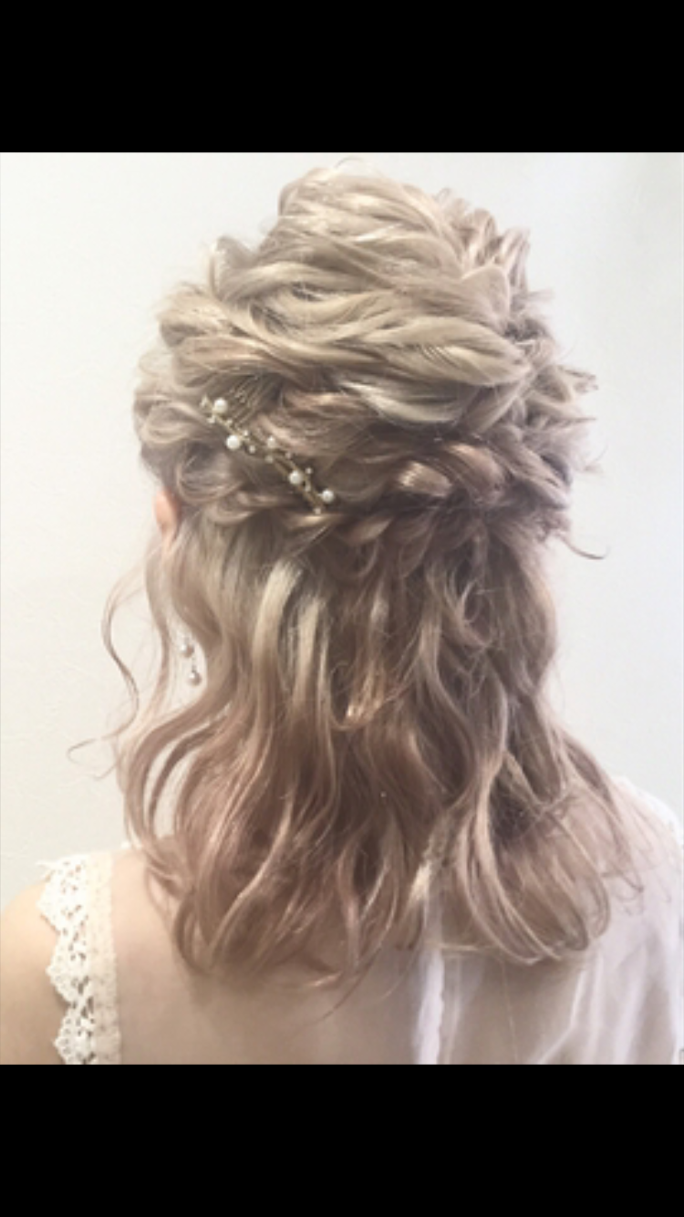 結婚式の髪型画像!!!