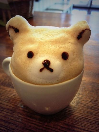 ラテアートの画像トピ！