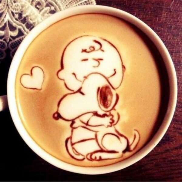ラテアートの画像トピ！
