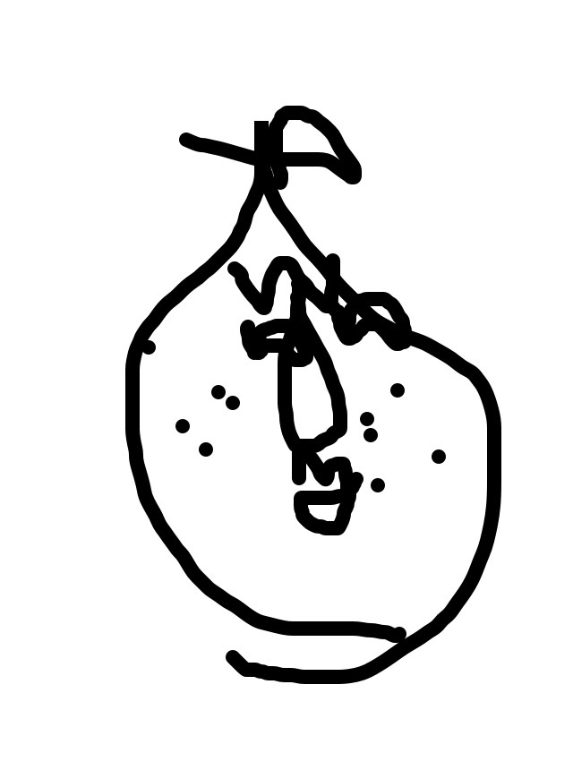 目を瞑って絵を描こう