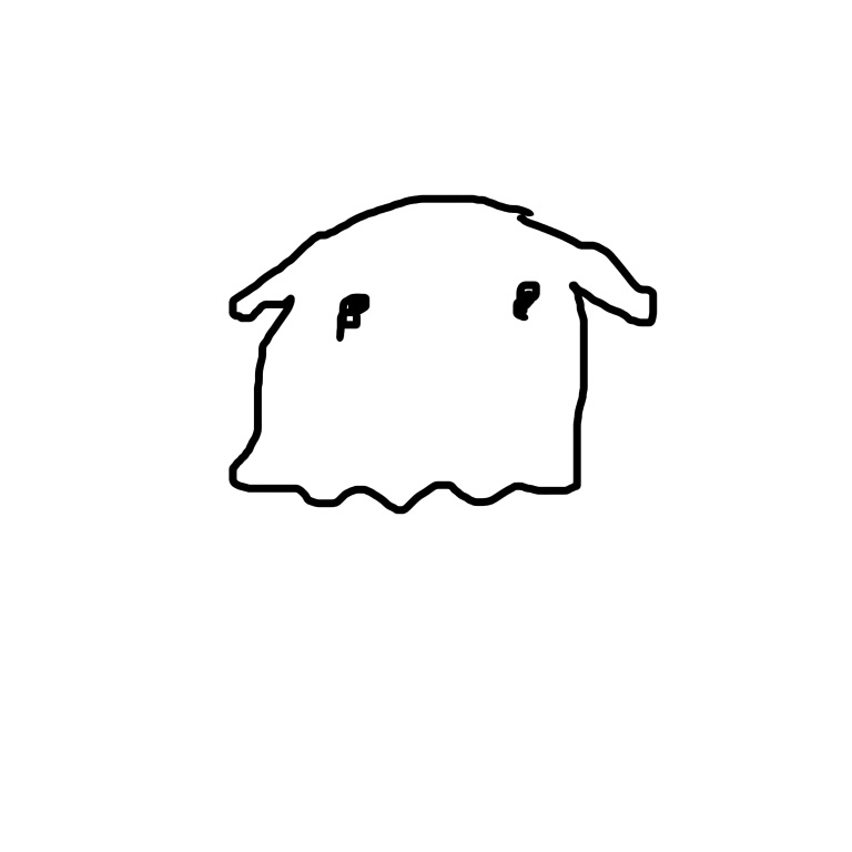 目を瞑って絵を描こう
