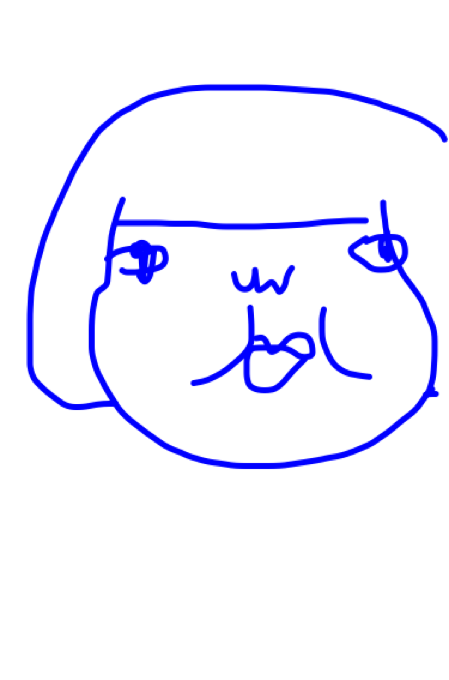 目を瞑って絵を描こう
