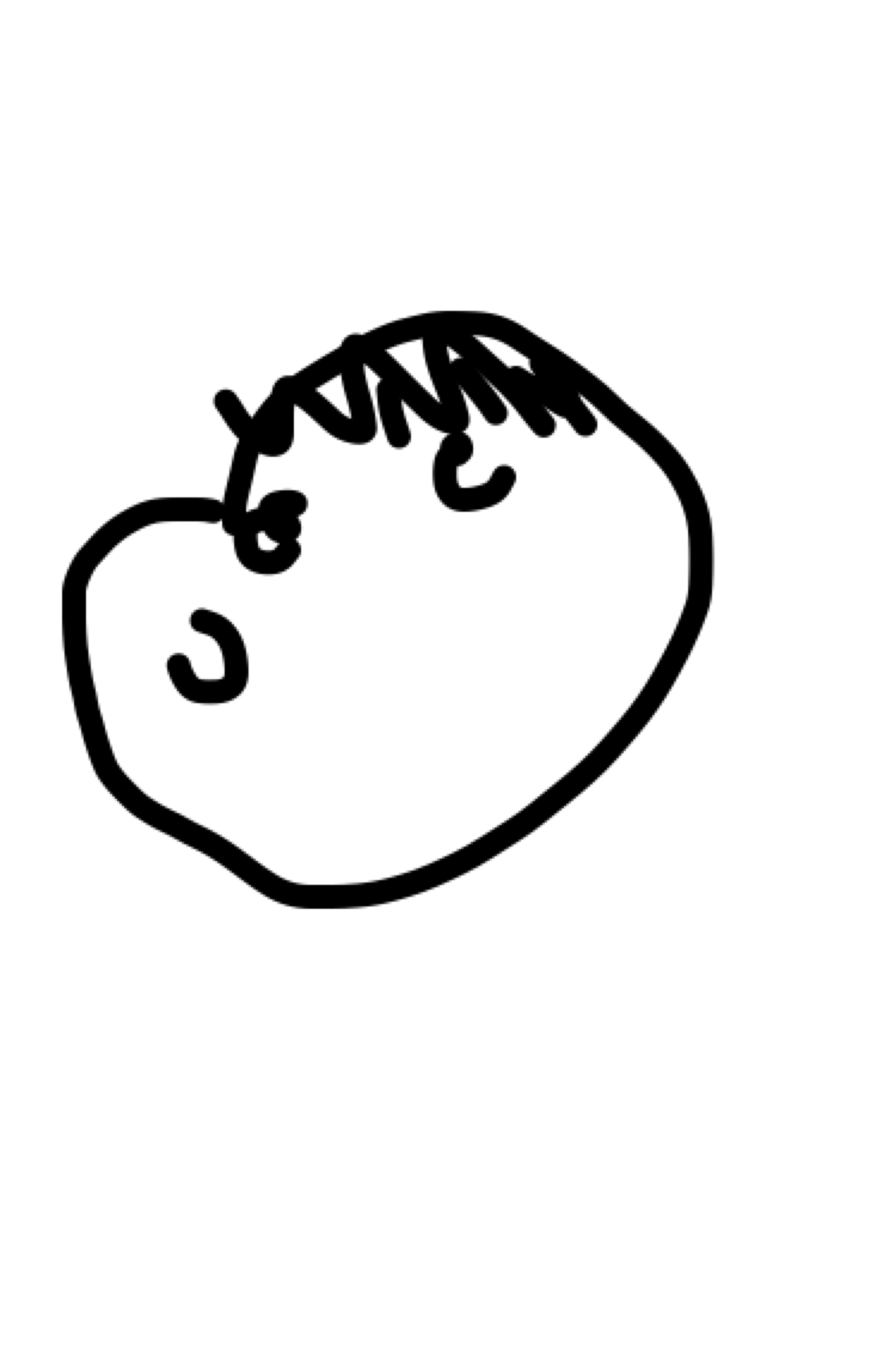 目を瞑って絵を描こう
