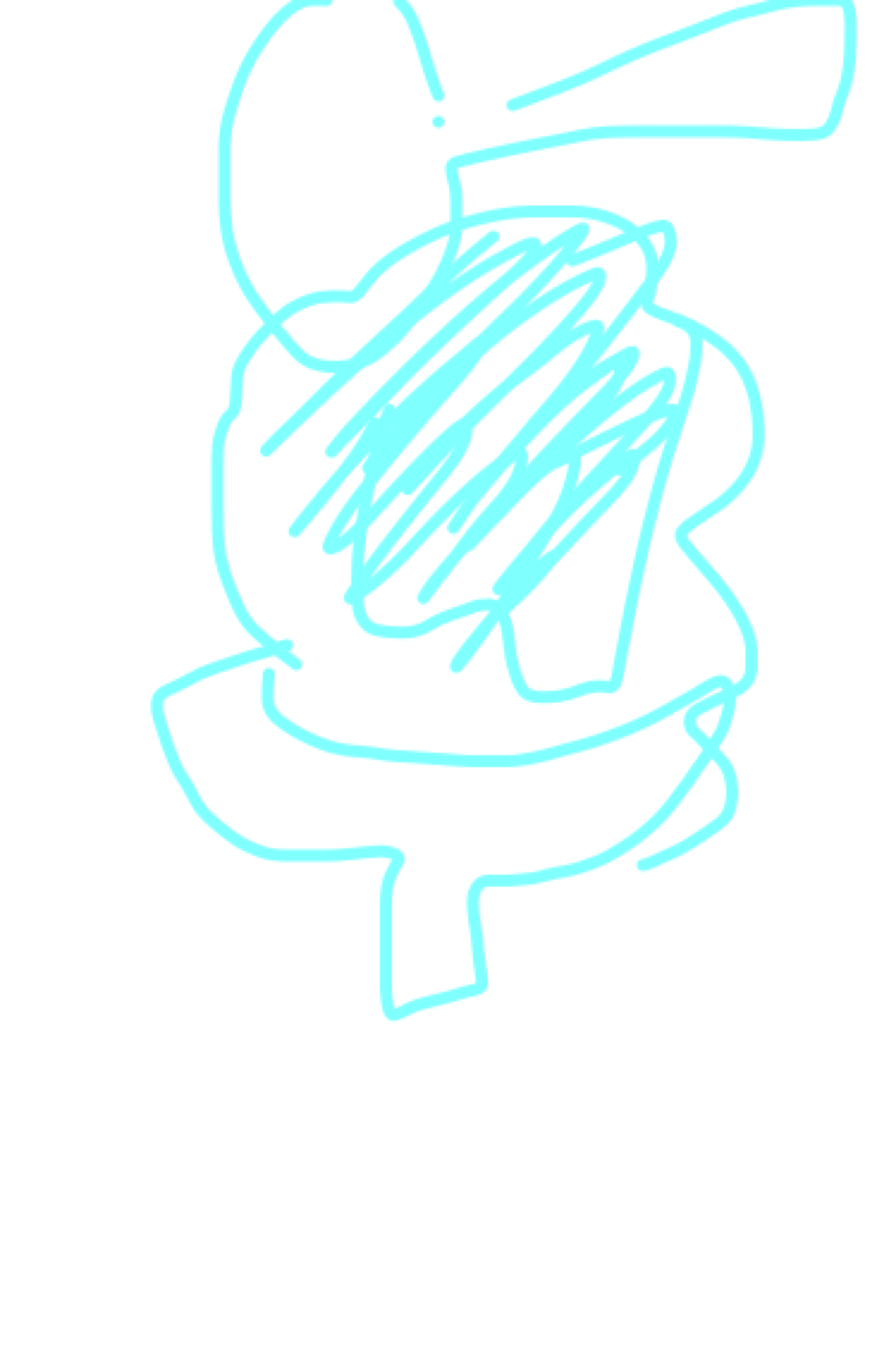 目を瞑って絵を描こう