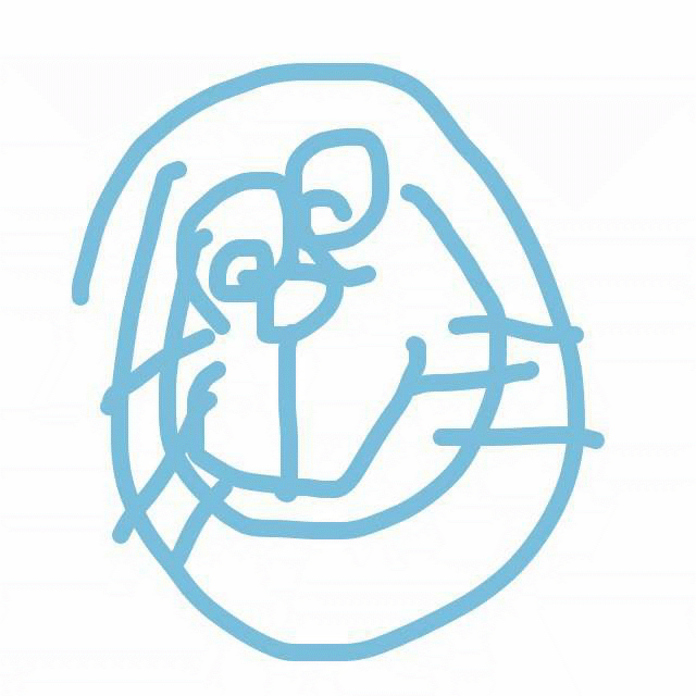 目を瞑って絵を描こう