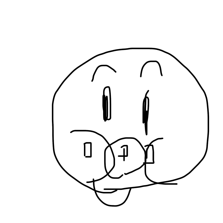 目を瞑って絵を描こう