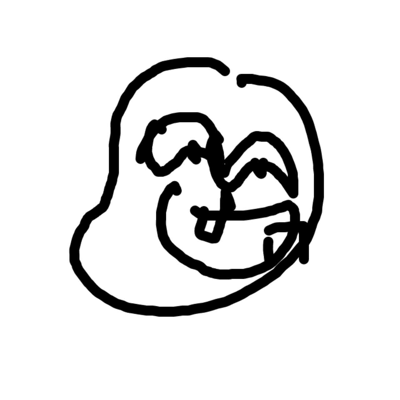 目を瞑って絵を描こう