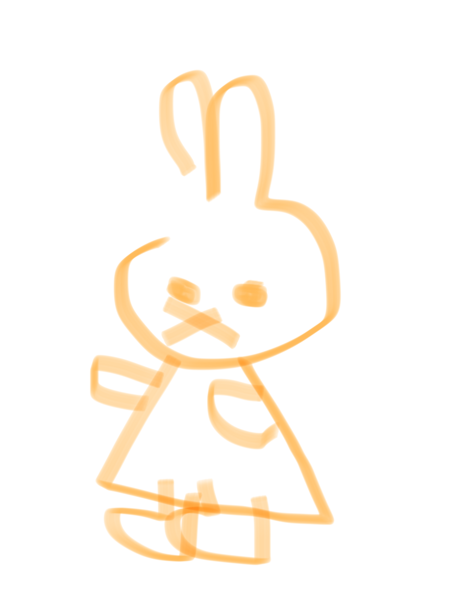 目を瞑って絵を描こう
