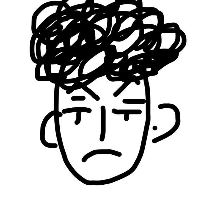 目を瞑って絵を描こう