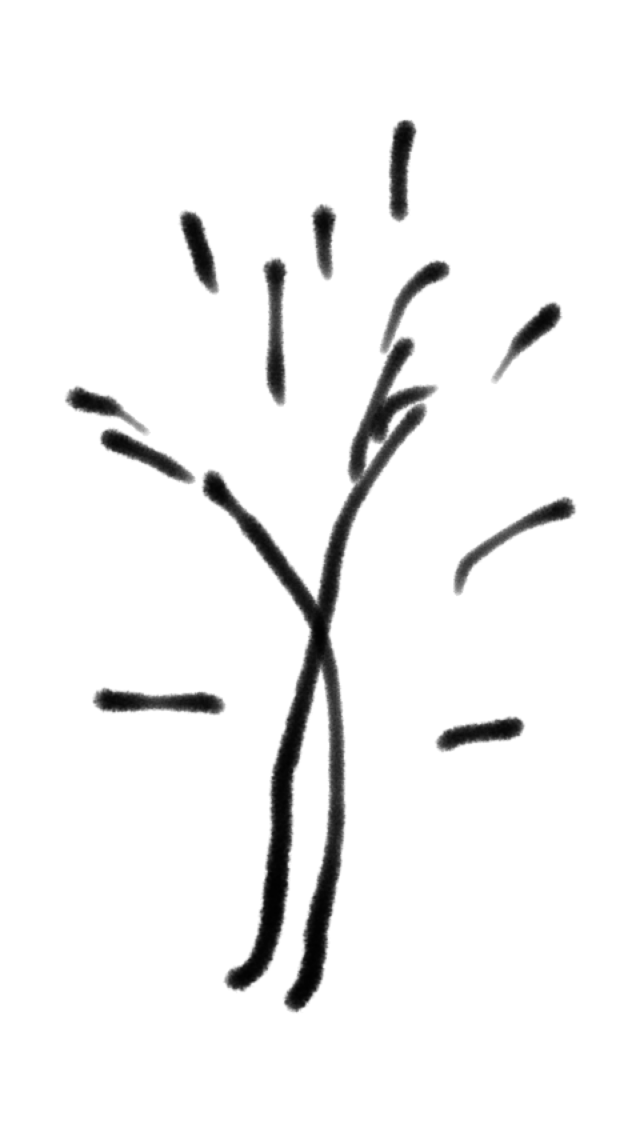 目を瞑って絵を描こう