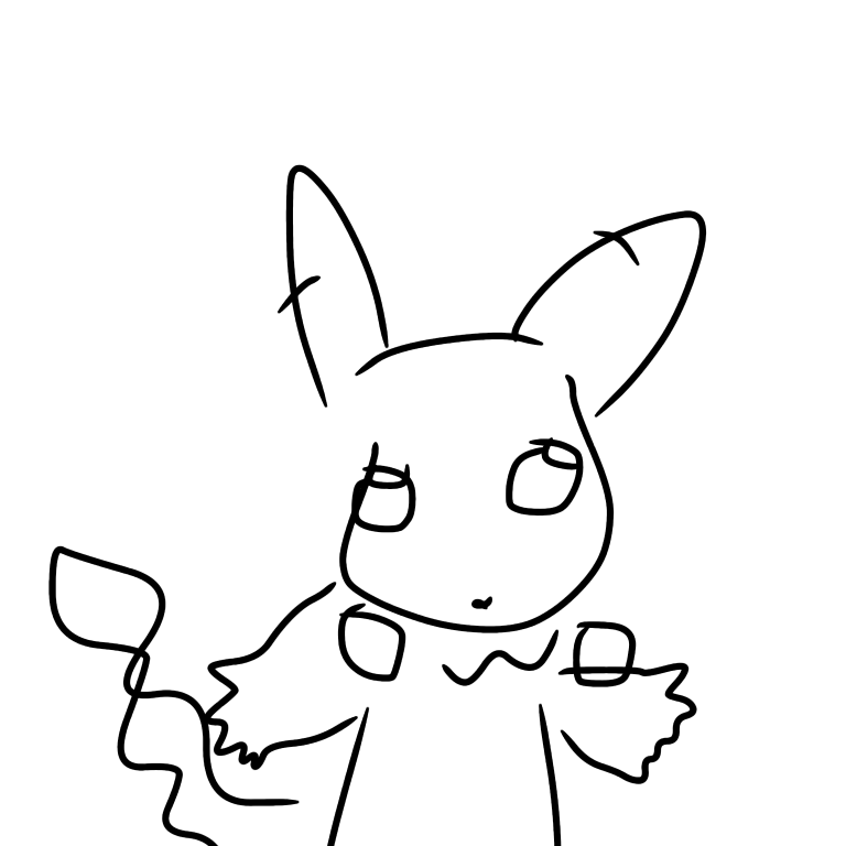 目を瞑って絵を描こう