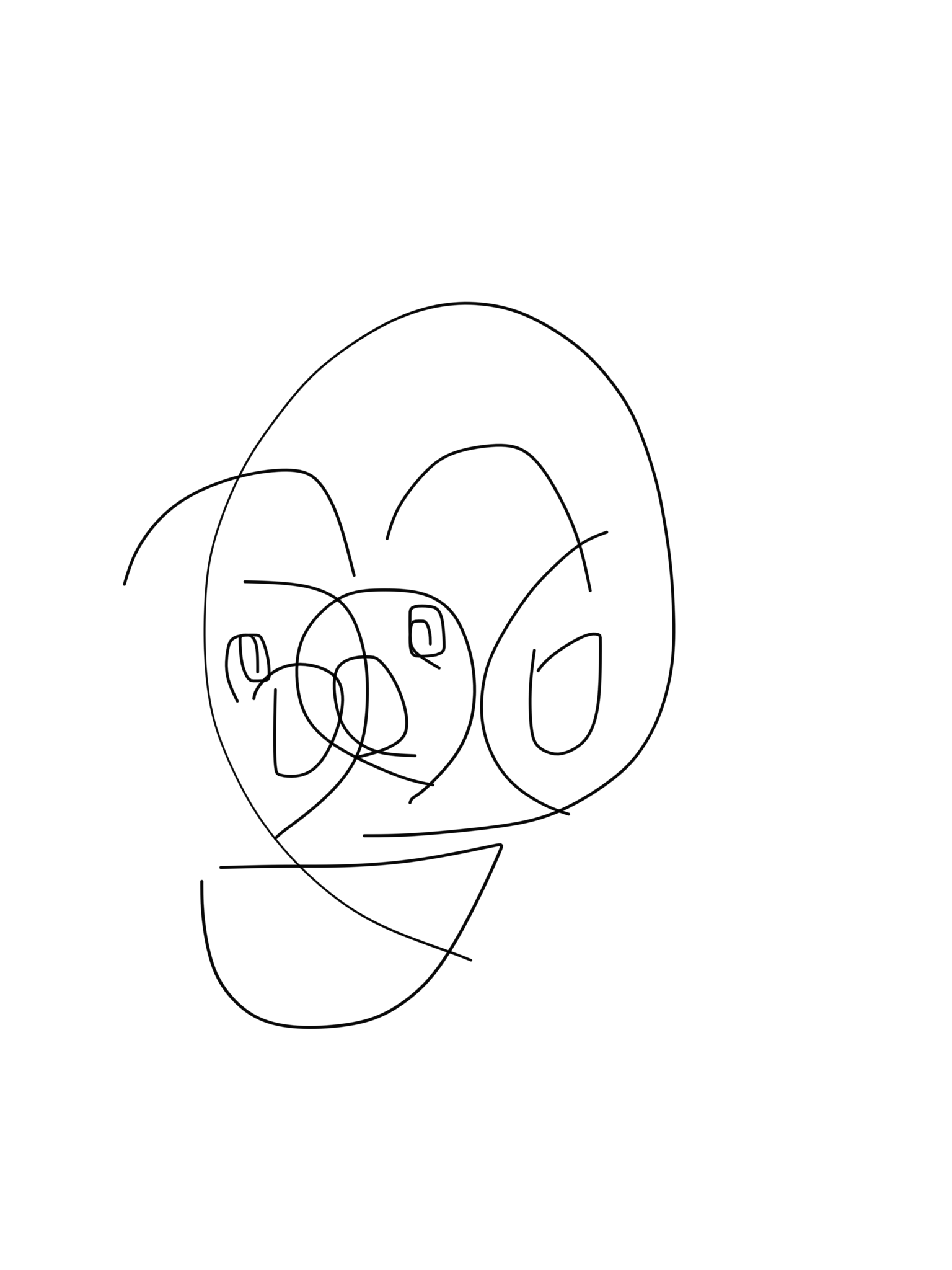 目を瞑って絵を描こう