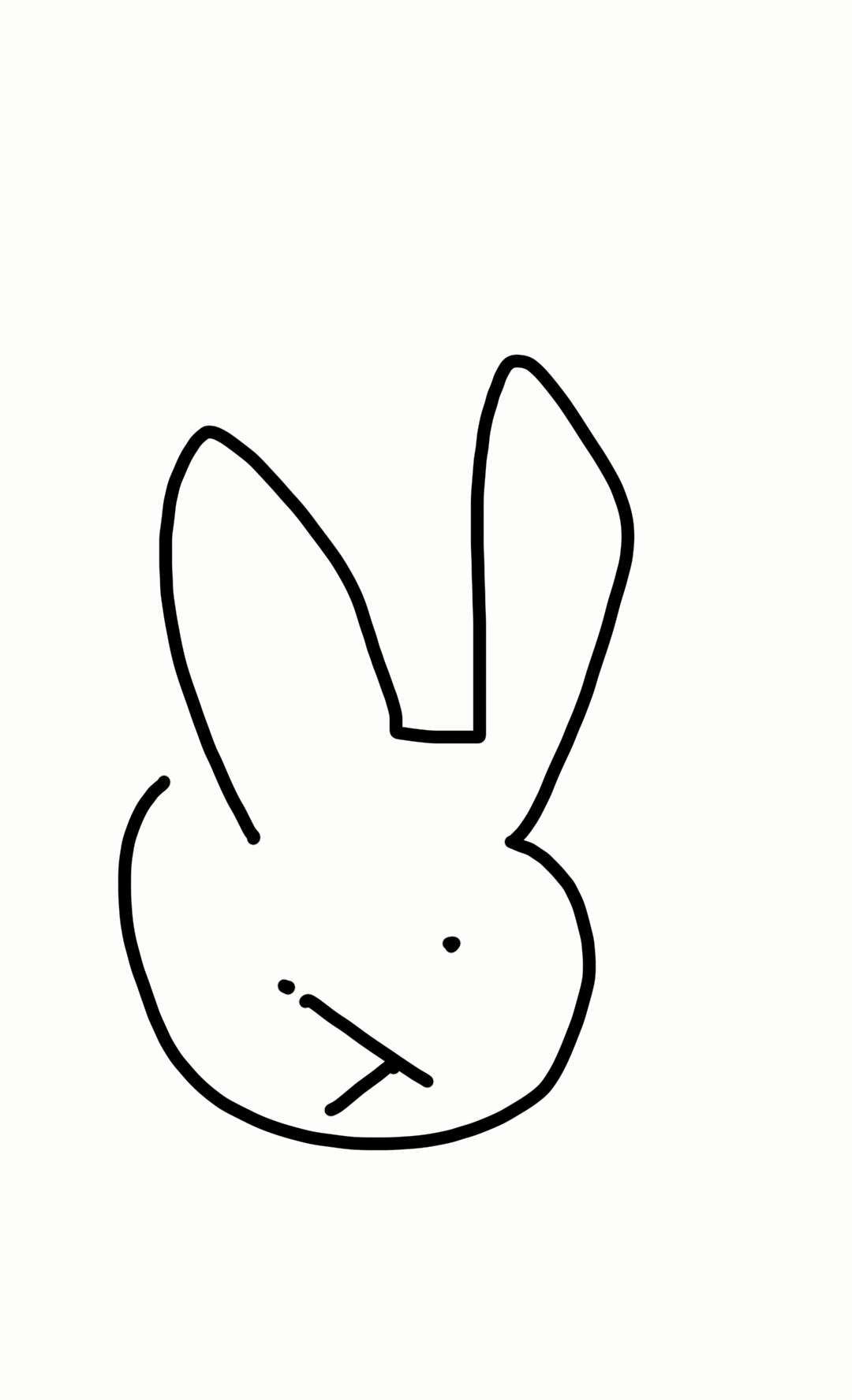 目を瞑って絵を描こう