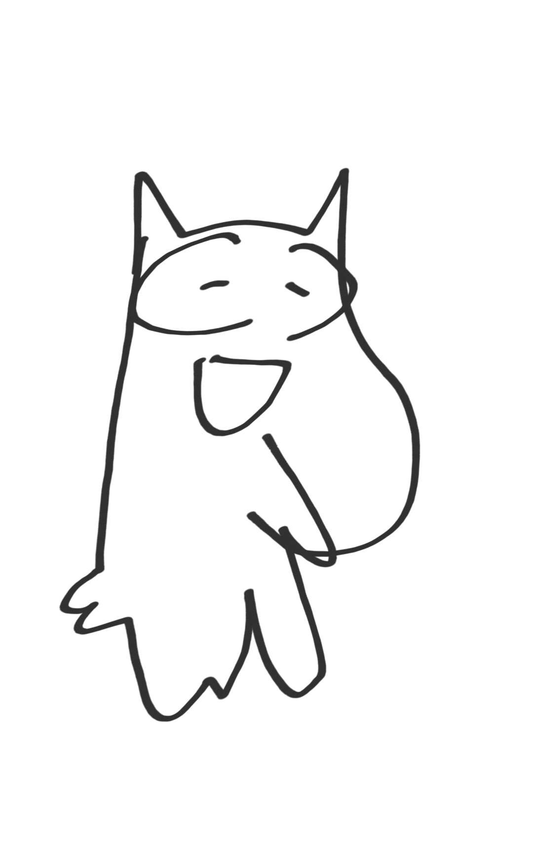 目を瞑って絵を描こう