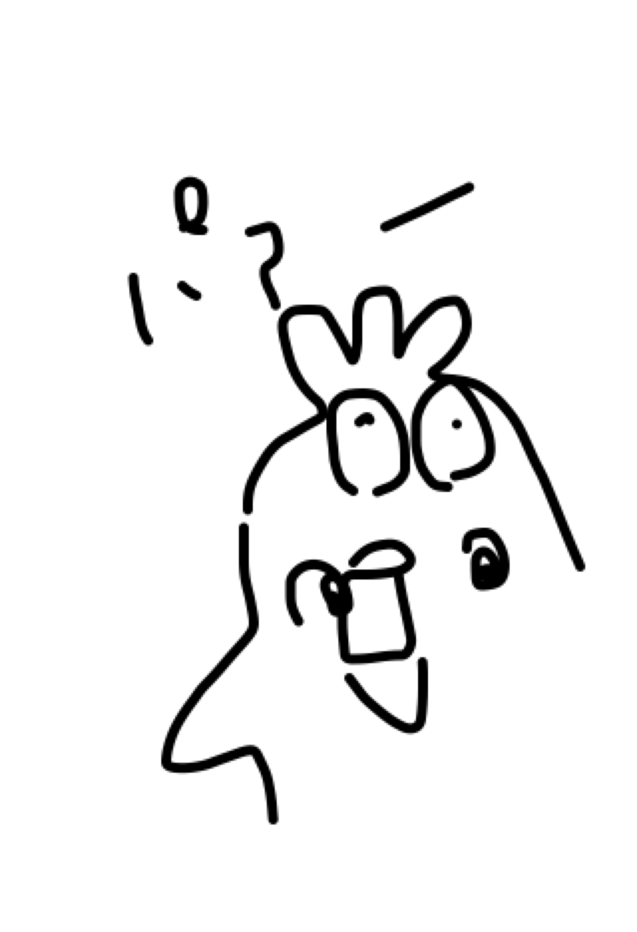 目を瞑って絵を描こう