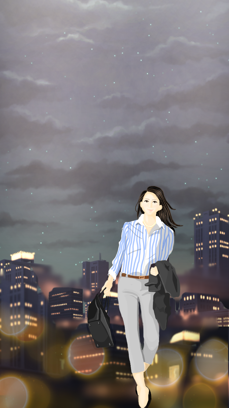 女の子の絵を描くトピ３