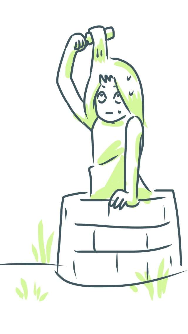 女の子の絵を描くトピ３