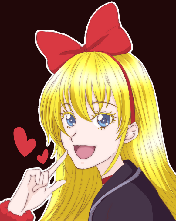 女の子の絵を描くトピ３